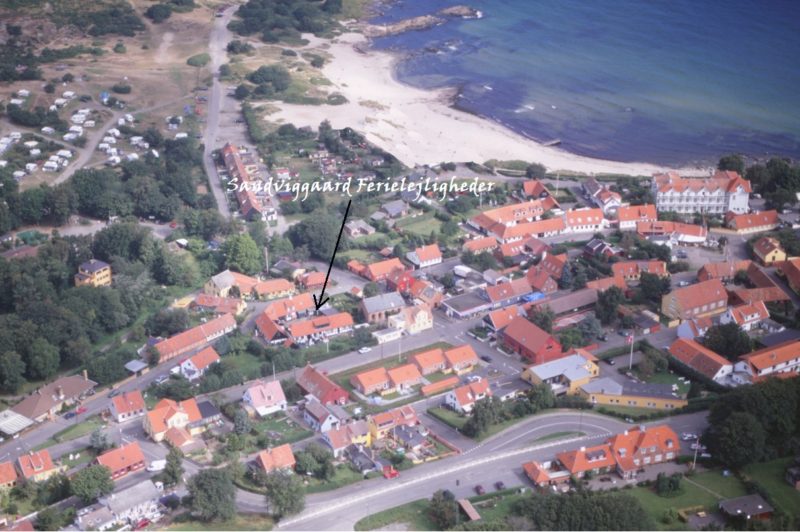 Luftfoto af Sandviggaard